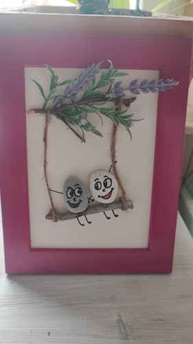Steinbild lustige gesichter - steinbild,lustige,