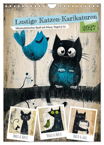 Lustige katzen karikaturen - lustige, katzen-karikaturen
