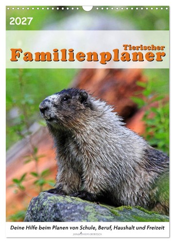Tierischer familienplaner - tierischer,