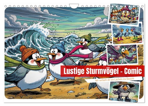 Lustige sturmvögel comic - lustige,