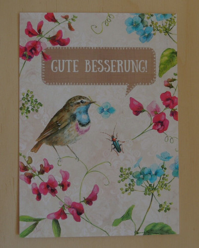 Postkarten gute besserung - gute,