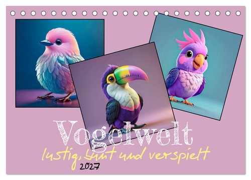 Vogelwelt lustig bunt - vogelwelt,, und