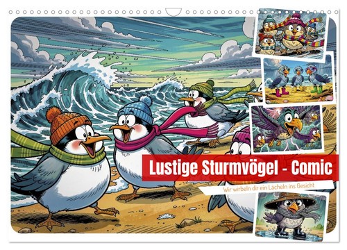 Lustige sturmvögel comic - lustige,