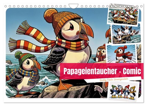 Papageientaucher comic - papageientaucher,